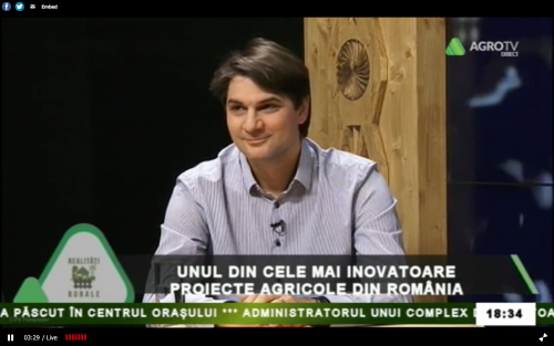Liviu Zăgan la Emisiunea Realități Rurale - Agro TV 