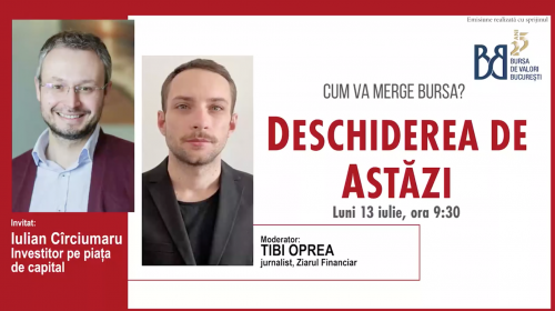 Iulian Cîrciumaru, Președinte Consiliu Holde, la ZF Deschiderea de Astăzi