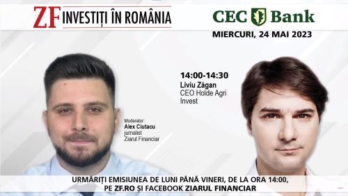 ZF Investiţi în România! Liviu Zăgan, Holde Agri Invest: Anul acesta avem circa 80 de hectare cultivate cu legume tehnice