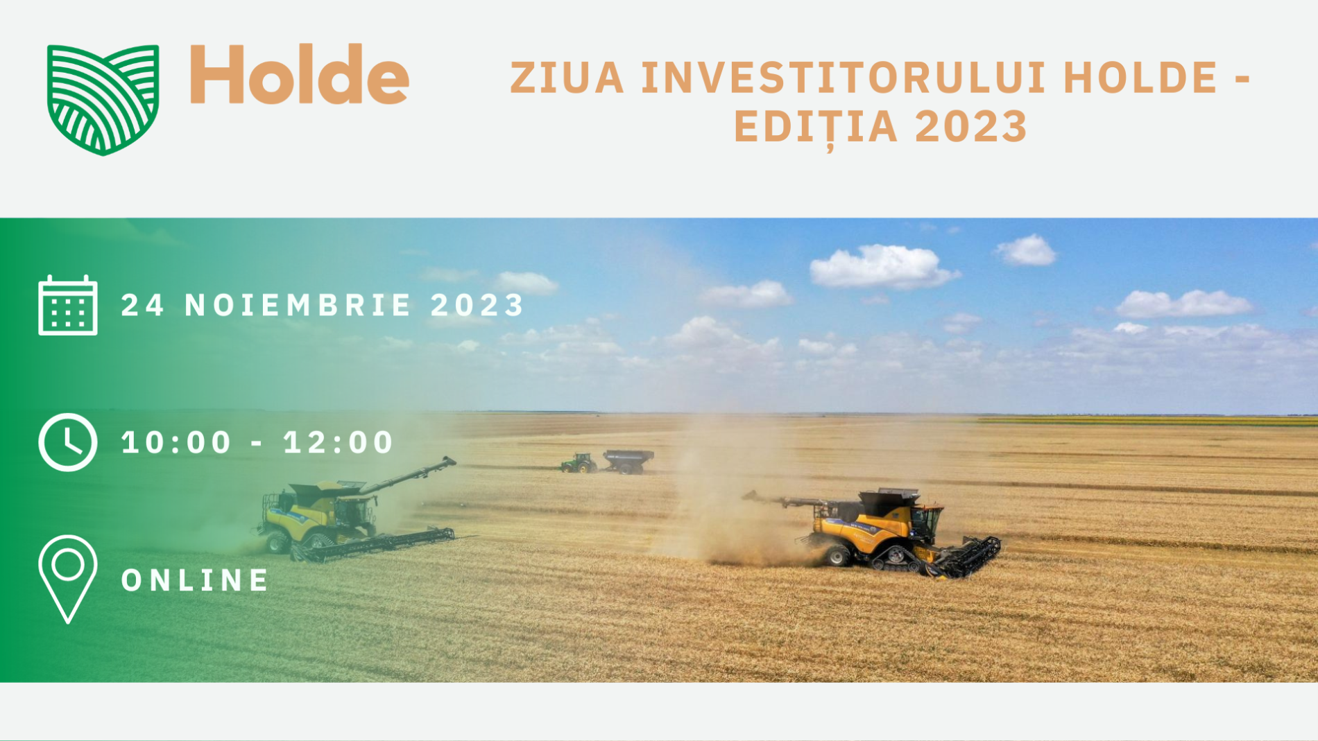 Ziua Investitorului Holde – ediția 2023